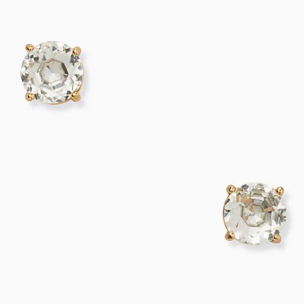 🆕 Kate Spade New York Clear Gumdrop Stud Earrings